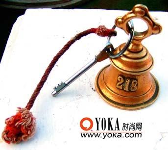 沙漠王宮的房間鑰匙還保持著中古時代的風(fēng)格。